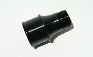 Meziere MZWP1125S Meziere Straight 1" Npt Male to 1-1/4" Short Hose Fitting Black