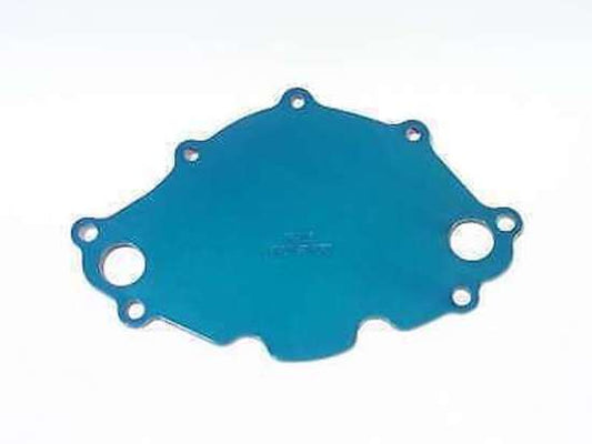Meziere MZWP112B Meziere Electric Water Pump Backing Plate suit Early Ford SB 289W Blue