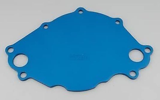 Meziere MZWP113B Meziere Ford SB 289-351W Electric Water Pump Backing Plate Blue