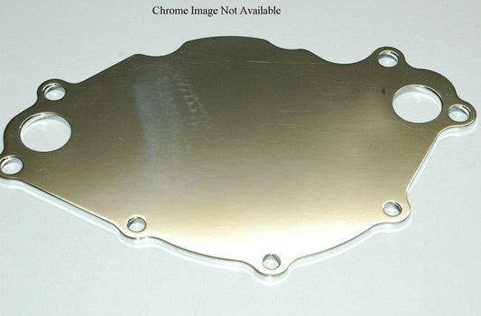 Meziere MZWP113C Meziere Elec Water Pump Billet Backing Plate Ford 289-351W Chrome