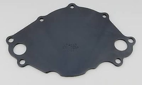 Meziere MZWP113S Meziere Electric Water Pump Billet Alloy Backing Plate Ford 289-351W