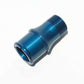 Meziere MZWP1150B Meziere Straight 1" Npt Male to 1-1/2" Short Hose Fitting Blue