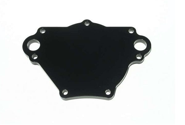 Meziere MZWP115S Small Block Chrysler Backing Plate Black Finish Mates to Wp114 Pump