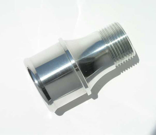 Meziere MZWP1175C Meziere Straight 1" Npt Male to 1-3/4" Short Hose Fitting Chrome