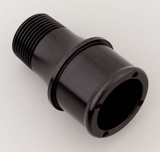 Meziere MZWP1175S Meziere Water Pump Inlet Fitting 1" Npt Male to 1.75" Hose Black
