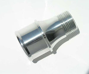 Meziere MZWP1175U Meziere Straight 1" Npt Male to 1-3/4" Short Hose Fitting Polished