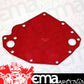 Meziere MZWP123R Meziere Electric Water Pump Backing Plate for Ford SB 302-351C Red