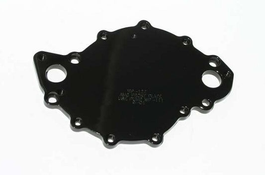 Meziere MZWP127S Amc 360-401 Backing Plate Black Finish Mates w/ Wp111 Pump