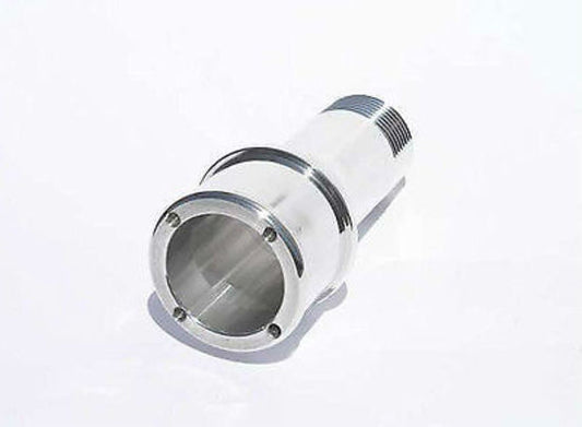 Meziere MZWP2175C Meziere Straight 1" Npt Male to 1-3/4" Long Hose Fitting Chrome