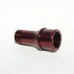 Meziere MZWP2175R Meziere Straight 1" Npt Male to 1-3/4" Long Hose Fitting Red