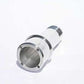 Meziere MZWP2175U Meziere Straight 1" Npt Male to 1-3/4" Long Hose Fitting Polished