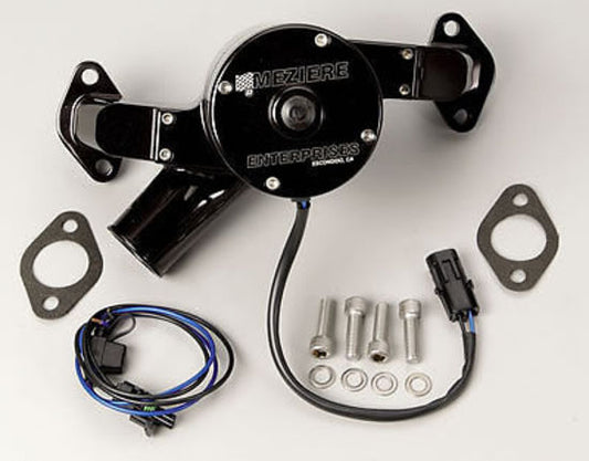Meziere MZWP300S Meziere 300 Series Electric Water Pump 55Gpm Chev BB 396-454 Black