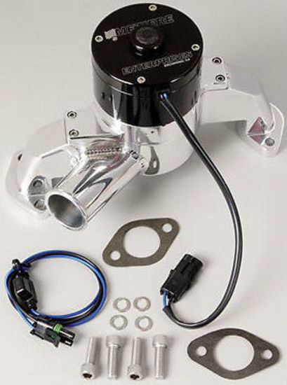 Meziere MZWP300U Meziere 300 Series Electric Water Pump 55Gpm Chev BB 396-454 Polished