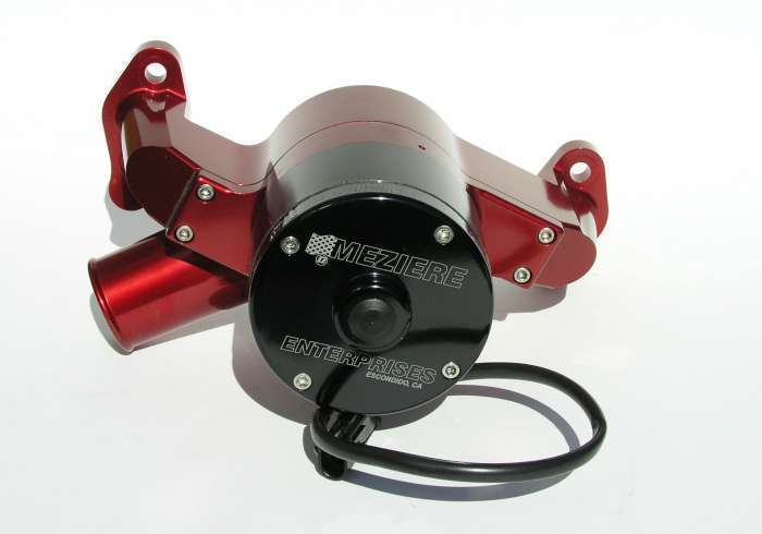 Meziere MZWP301R Meziere Chev SB 262-400 Electric Water Pump 300 Series 55Gpm Red