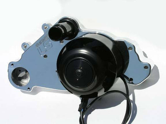 Chev/Holden LS1-LS8 V8 (See notes) 300 Series Electric 55Gpm Water Pump LS1 Chrome Meziere MZWP319C