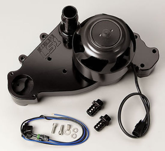 Meziere MZWP319S Meziere 300 Series Billet Electric Water Pump 55Gpm Chev LS1 5.7L V8