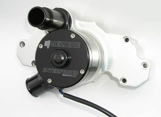 Meziere MZWP333S Meziere LSx Race Electric Water Pump Black 55 Gpm High Flow
