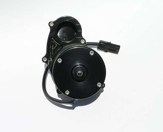 Meziere MZWP336 Electric Water Pump Remote Mount Inline 1 In 1 Out Black Finish 55Gpm Standard Motor