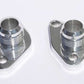 Meziere MZWP8312ANU Meziere Ford SB Water Pump Port Adaptor Flanges -12An Male Polished
