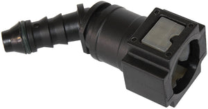 Aeroflow AF49-7001 Push On 5/16" Efi Fitting to 5/16" / 7.94mm Barb 45 Degree