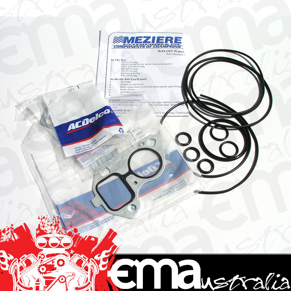 Meziere MZWPG319 Gasket & O-Ring Kit for Wp319