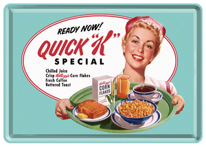 Nostalgic-Art 5110161 Metal Card Quick K
