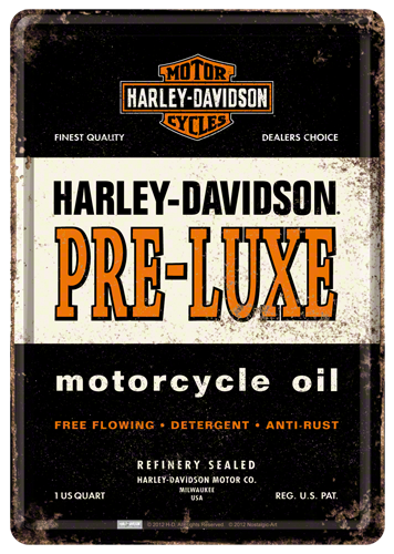 Nostalgic-Art 5110196 Metal Card Harley Pre Luxe