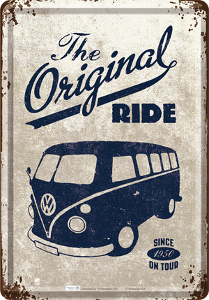Nostalgic-Art 5110226 Metal Card Bulli Original Ride
