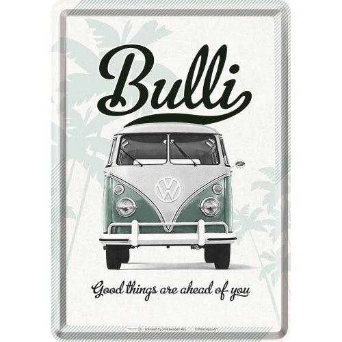 Nostalgic-Art 5110251 Metal Card Volkswagen Good Things Are Ahead Of You