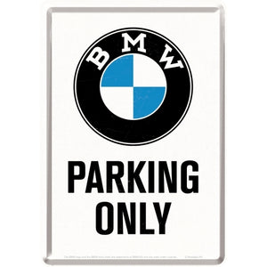 Nostalgic-Art 5110269 Metal Card BMW Parking Only