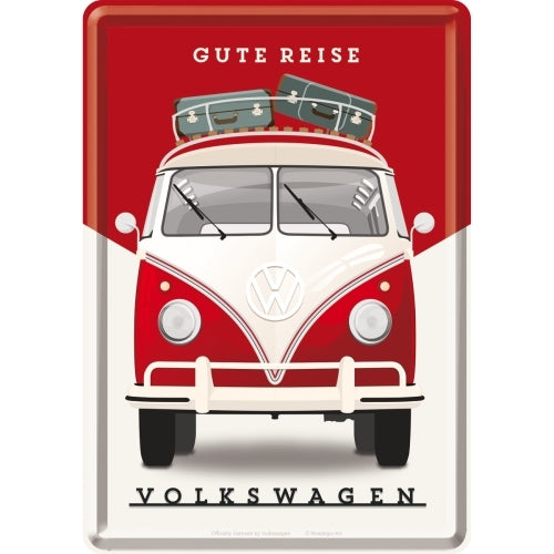 Nostalgic-Art 5110301 Metal Card VW Gute Reise