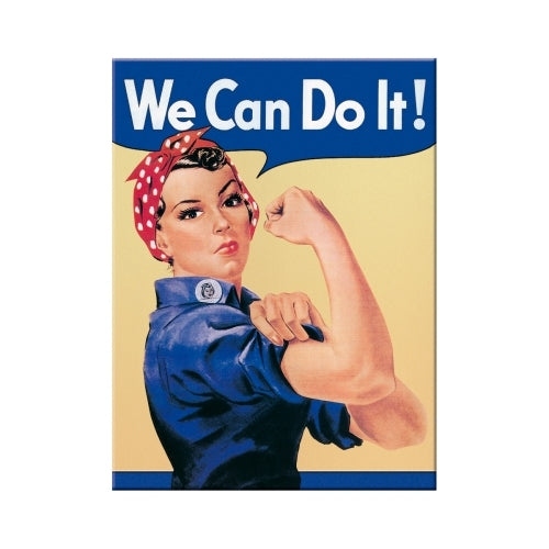 Nostalgic-Art 5114001 Magnet We Can Do It
