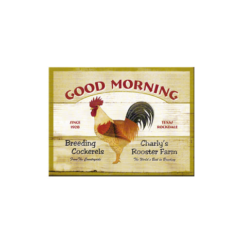 Nostalgic-Art 5114177 Magnet Good Morning