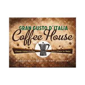 Nostalgic-Art 5114284 Magnet Coffee House