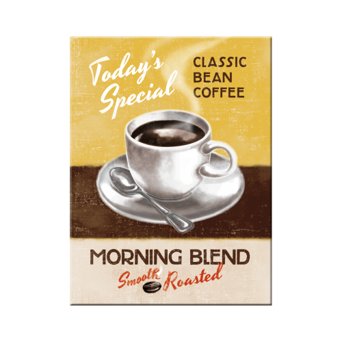 Nostalgic-Art 5114285 Magnet Morning Blend