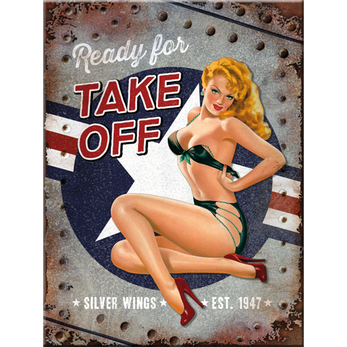 Nostalgic-Art 5114307 Magnet Take Off