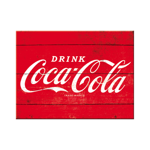 Nostalgic-Art 5114320 Magnet Coca Cola Original Red
