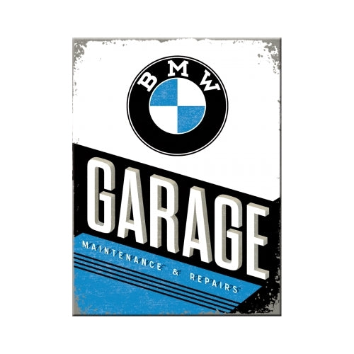 Nostalgic-Art 5114345 Magnet BMW Garage