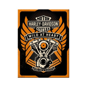 Nostalgic-Art 5114347 Magnet Harley-Davidson Wild at Heart