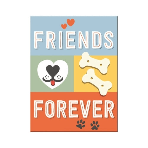 Nostalgic-Art 5114381 Magnet Friends Forever