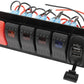 Aeroflow AF49-8000 Switch Panel 2x W/ Usb Start & 5 x On / Off Switches