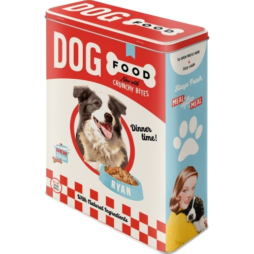 Nostalgic-Art 5130325 Tin Box XL Dog Food