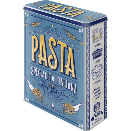 Nostalgic-Art 5130332 Tin Box XL Pasta Italian Tradition