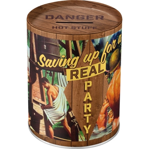 Nostalgic-Art 5131010 Money Box Party Boys