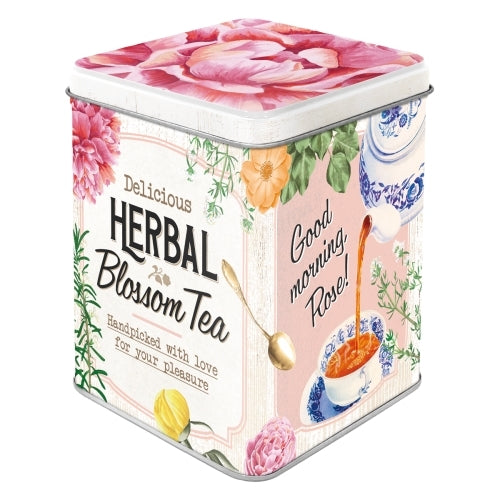 Nostalgic-Art 5131303 Tea Tin Herbal Blossom Tea