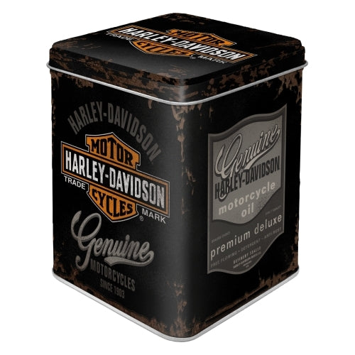 Nostalgic-Art 5131310 Tea Tin Harley-Davidson Genuine