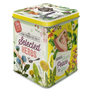 Nostalgic-Art 5131311 Tea Tin Selected Herbs