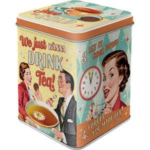 Nostalgic-Art 5131314 Tea Tin Tea & Cookies Together