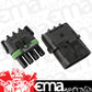Aeroflow AF49-8504 Weatherpack 4 Pin Connector Male/Female Pins & Seals