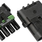 Aeroflow AF49-8504 Weatherpack 4 Pin Connector Male/Female Pins & Seals